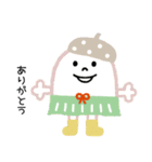 カラフルで可愛いベレー帽さん（個別スタンプ：11）