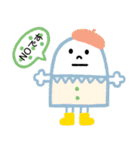 カラフルで可愛いベレー帽さん（個別スタンプ：19）