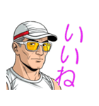 アメコミな男性【年中使える】面白シュール（個別スタンプ：6）