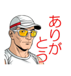 アメコミな男性【年中使える】面白シュール（個別スタンプ：7）