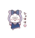 再販：動く♪リボン＆アクマちゃん冬コーデ（個別スタンプ：11）