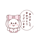 再販：動く♪リボン＆アクマちゃん冬コーデ（個別スタンプ：21）