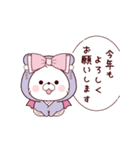 再販：動く♪リボン＆アクマちゃん冬コーデ（個別スタンプ：22）