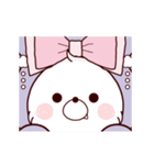 再販：動く♪リボン＆アクマちゃん冬コーデ（個別スタンプ：24）