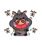 いたずらなイノシシ（個別スタンプ：21）