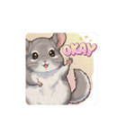 OK！series chinchilla dog（個別スタンプ：2）