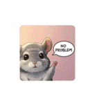 OK！series chinchilla dog（個別スタンプ：6）