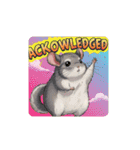 OK！series chinchilla dog（個別スタンプ：10）