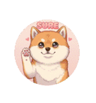 OK！series chinchilla dog（個別スタンプ：18）