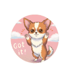 OK！series chinchilla dog（個別スタンプ：25）