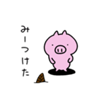 こぶたのぶーとん 春夏秋冬ver（個別スタンプ：3）