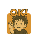 少年かんちゃん（個別スタンプ：18）