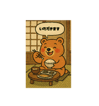 かわいい熊さんのスタンプ2（個別スタンプ：6）