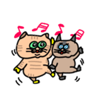 MEZ.ブスかわ猫FAM.1（個別スタンプ：16）