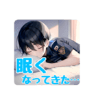 イケメン警備員のあいさつスタンプ（個別スタンプ：11）