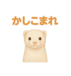 ずがたかいフェレット（個別スタンプ：1）