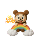 クマロンフィギュアVer.スタンプ（個別スタンプ：3）