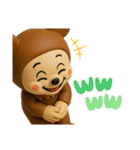 クマロンフィギュアVer.スタンプ（個別スタンプ：28）