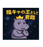 カバと宇宙の旅@SFW（個別スタンプ：24）
