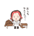 揺れるまりのマイハート（個別スタンプ：3）