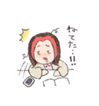 揺れるまりのマイハート（個別スタンプ：5）