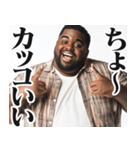 明るくギャル黒人（個別スタンプ：10）