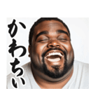 明るくギャル黒人（個別スタンプ：13）