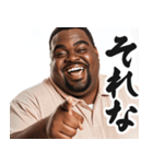 明るくギャル黒人（個別スタンプ：14）