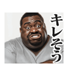 明るくギャル黒人（個別スタンプ：22）