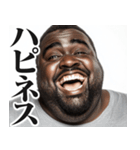 明るくギャル黒人（個別スタンプ：32）