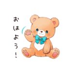 やさしいくまのスポーツ（個別スタンプ：3）