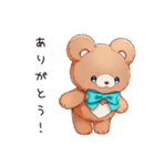 やさしいくまのスポーツ（個別スタンプ：7）