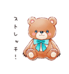 やさしいくまのスポーツ（個別スタンプ：27）