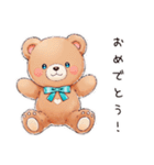 やさしいくまのスポーツ（個別スタンプ：31）