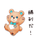 やさしいくまのスポーツ（個別スタンプ：40）