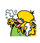 可愛いジャンボセキセイインコ（個別スタンプ：8）