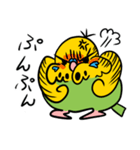 可愛いジャンボセキセイインコ（個別スタンプ：13）