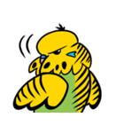 可愛いジャンボセキセイインコ（個別スタンプ：24）