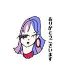 asymmetry Girlと日常会話（個別スタンプ：9）