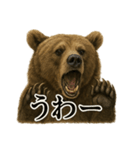 【叫ぶ！】リアルすぎるクマさんの絶叫LINE（個別スタンプ：7）