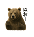【叫ぶ！】リアルすぎるクマさんの絶叫LINE（個別スタンプ：10）