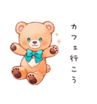 やさしいくまの街歩き（個別スタンプ：14）