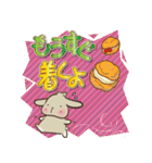 垂れ耳うさぎもちさま お菓子大好き！（個別スタンプ：15）