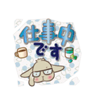 垂れ耳うさぎもちさま お菓子大好き！（個別スタンプ：34）