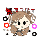 ルーズgirl❤︎日常/gray✖︎red（個別スタンプ：28）