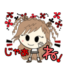 ルーズgirl❤︎日常/gray✖︎red（個別スタンプ：29）