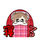 ルーズgirl❤︎日常/gray✖︎red（個別スタンプ：30）