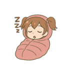 登山するメイドさんスタンプ2（個別スタンプ：21）