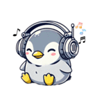 もふもふペンギン❣️（個別スタンプ：14）