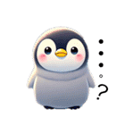 もふもふペンギン❣️（個別スタンプ：21）